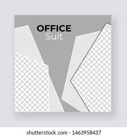 Unique Editable modern Social Media banner Template. Anyone can use This Design Easily. Promotion web banner for social media. Elegant sale and discount promo - Vector.