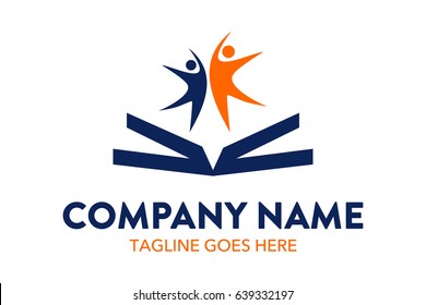 Unique Education Logo Template