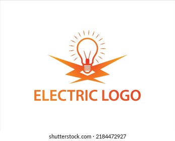  vector de diseño de logotipo eléctrico único