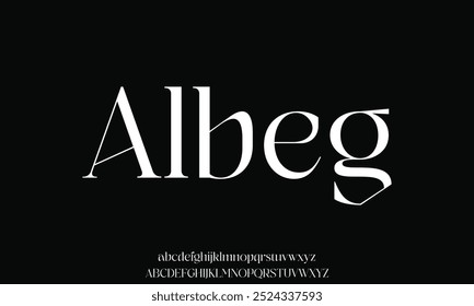 Alfabetos exclusivos e elegantes exibir fonte vetorial, alfabeto, moderno, elegante, luxo, tipografia, feminino, serif, clássico, logotipo, exibição, retro, tipo, typo, letra, único, vetor, criativo, minim