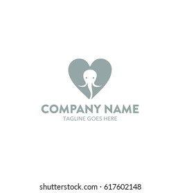 Unique Elephant Logo 