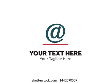 unique email message simple logo creative design in flat style with color . email message logo creative design for apps and identity business