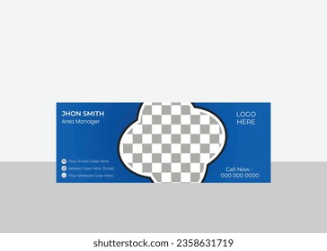 Unique Email signature design.Email Signeture royalty.Corporate email signature template design.