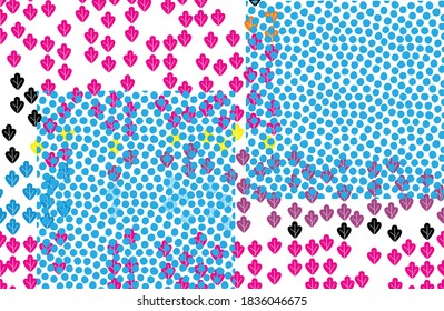 Unique and exclusive background composition, with attractive pastel colors and vector eps 10