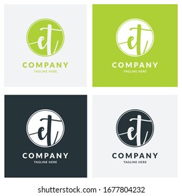 A unique, exclusive, elegant, professional, clean, simple, modren latter ET logo. It would be perfect for your company