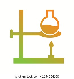 Unique Experiment Vector Glyph Icon