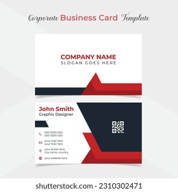 unique and eye catching professional company business card template design