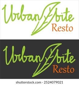 Unique and Eye-Catching Logo for UrbanBite – A Perfect Match for Health-Focused, Fast-Paced Urban Restaurants and Food Brands