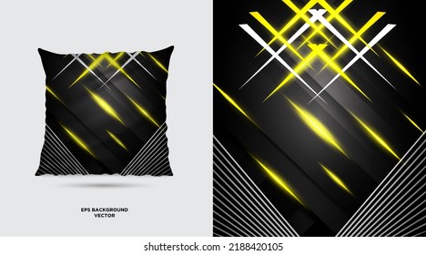 Unique Fabric textile pattern design template vector. 
Simple Fabric Painting Designs For Pillow Covers vector