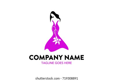 Unique Fashion And Boutique Logo Template