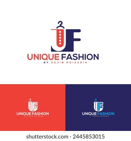 Unique Fashion logo design. New Fashion shop logo design create by Adobe Illustrator software.