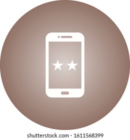 Unique Favorites Vector Glyph Icon