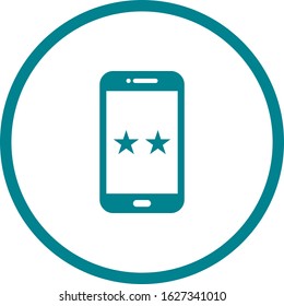 Unique Favorites Vector Glyph Icon