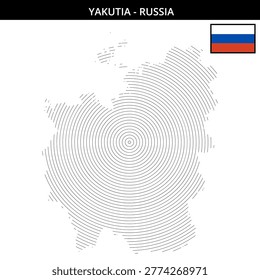 the unique features of Yakutia in Russia visually with