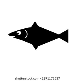 Unique fish vector illustration for a logo or symbol