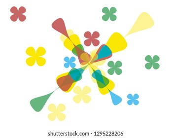 Unique flower art designs and shapes