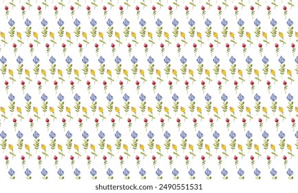 A unique flower pattern design without background