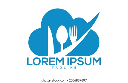 Unique food Restaurant logo Modern and minimalist vector and abstract logo
