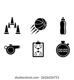 unique Football Icon Set for Sports Blogs