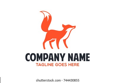 unique fox logo