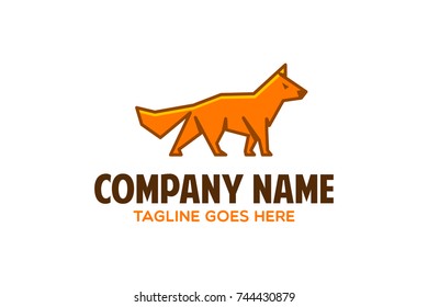 unique fox logo