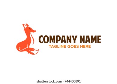 unique fox logo