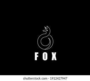 It is a unique fox logo design