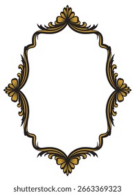 Unique Frame Elements Ornamental Frames Abstract Decorative Vector
