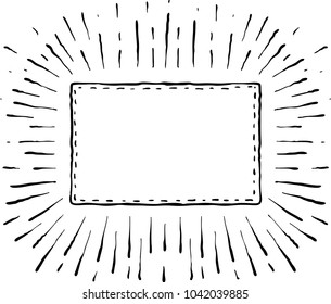Unique frame sketch