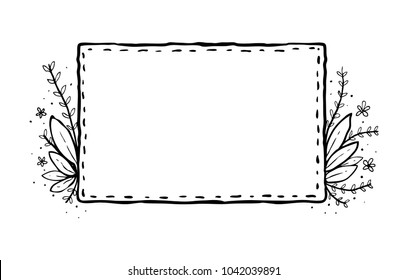 Unique frame sketch