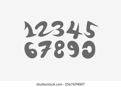 Unique freestyle number set collection 