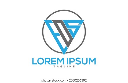 Unique front typography logo Modern and minimalist vector and abstract logo