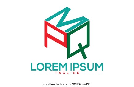 Unique front typography logo Modern and minimalist vector and abstract logo