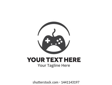 unique game simple logo creative design in flat style with color . gaming logo creative design for identity and community