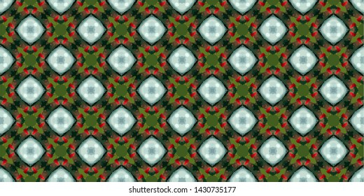 Unique geometric background swatch. Perfect for wrapping paper, wallpaper, textile and surface design. Creative Ethnic Style seamless pattern