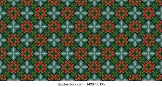 Unique geometric background swatch. Perfect for wrapping paper, wallpaper, textile and surface design. Creative Ethnic Style seamless pattern