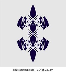 Vector de arte Mandala de arte unico geométrico hermoso de mano para la decoración