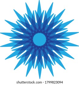 unique geometric mandalas,simple,modern,easy to change color and easy to edit