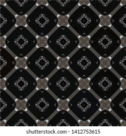 Unique geometric swatch. Perfect for wrapping paper, wallpaper, textile and surface design. Creative Ethnic Style seamless pattern