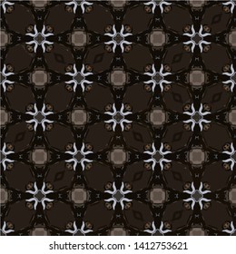Unique geometric swatch. Perfect for wrapping paper, wallpaper, textile and surface design. Creative Ethnic Style seamless pattern