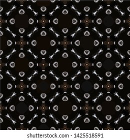 Unique geometric swatch. Perfect for wrapping paper, wallpaper, textile and surface design. Creative Ethnic Style seamless pattern