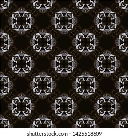 Unique geometric swatch. Perfect for wrapping paper, wallpaper, textile and surface design. Creative Ethnic Style seamless pattern