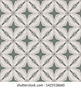 Unique geometric swatch. Perfect for wrapping paper, wallpaper, textile and surface design. Creative Ethnic Style seamless pattern