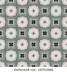 Unique geometric swatch. Perfect for wrapping paper, wallpaper, textile and surface design. Creative Ethnic Style seamless pattern