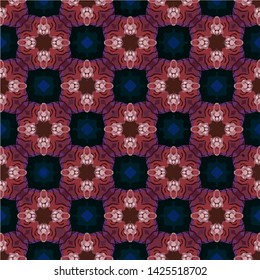 Unique geometric swatch. Perfect for wrapping paper, wallpaper, textile and surface design. Creative Ethnic Style seamless pattern