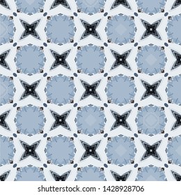 Unique geometric swatch. Perfect for wrapping paper, wallpaper, textile and surface design. Creative Ethnic Style seamless pattern