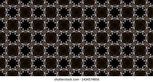 Unique geometric swatch. Perfect for wrapping paper, wallpaper, textile and surface design. Creative Ethnic Style seamless pattern