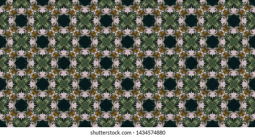 Unique geometric swatch. Perfect for wrapping paper, wallpaper, textile and surface design. Creative Ethnic Style seamless pattern