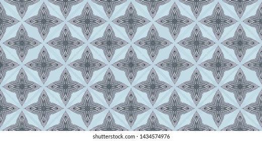 Unique geometric swatch. Perfect for wrapping paper, wallpaper, textile and surface design. Creative Ethnic Style seamless pattern