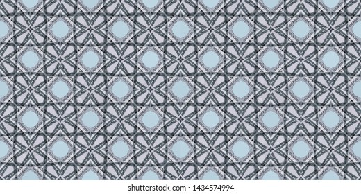 Unique geometric swatch. Perfect for wrapping paper, wallpaper, textile and surface design. Creative Ethnic Style seamless pattern